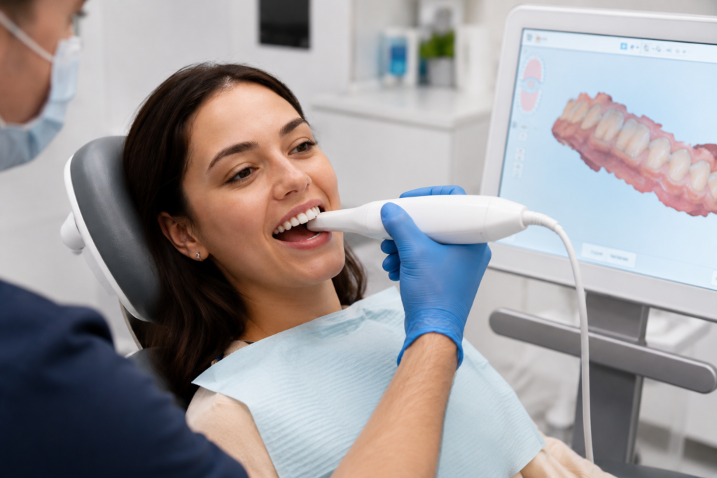 Escáner intraoral para planificación digital del aumento de dimensión vertical en Llíria